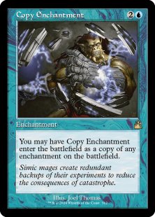 Copy Enchantment (foil) (showcase)