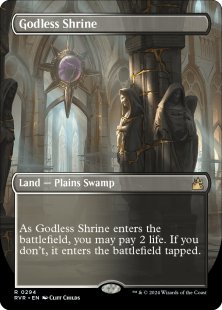 Godless Shrine (#294) (foil) (borderless)