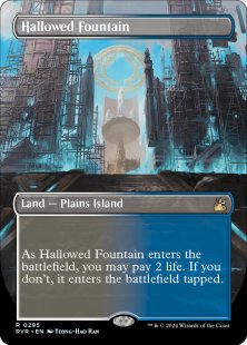 Hallowed Fountain (#295) (borderless)