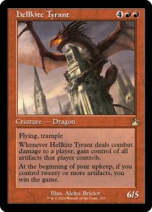 Hellkite Tyrant (#333) (showcase)