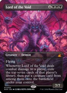 Lord of the Void (#424) (anime) (foil) (borderless)