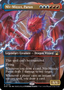 Niv-Mizzet, Parun (#438) (anime) (foil) (borderless)