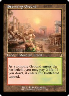 Stomping Ground (#413) (foil) (showcase)