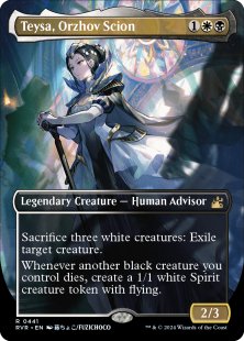 Teysa, Orzhov Scion (#441) (anime) (borderless)