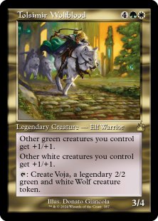 Tolsimir Wolfblood (foil) (showcase)