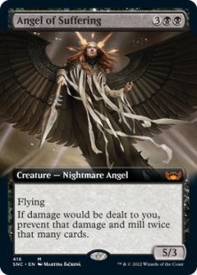 Angel of Suffering (foil) (extended art)