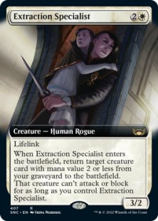 Extraction Specialist (foil) (extended art)