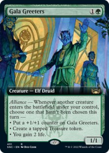 Gala Greeters (foil) (extended art)