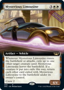 Mysterious Limousine (foil) (extended art)