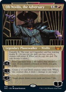 Ob Nixilis, the Adversary (foil) (showcase)