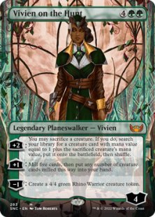 Vivien on the Hunt (foil) (borderless)