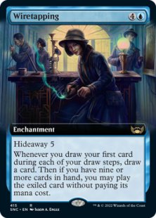 Wiretapping (foil) (extended art)