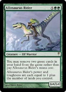 Allosaurus Rider (foil)