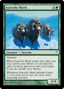 Aurochs Herd (foil)