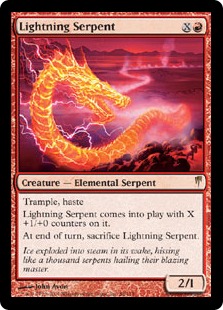 Lightning Serpent (foil)