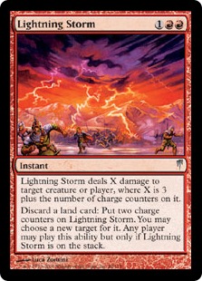 Lightning Storm (foil)