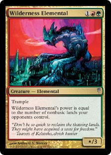 Wilderness Elemental (foil)