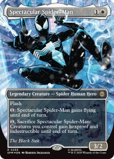 Spectacular Spider-Man テクスチャー・Foil (236) Spectacular Spider-Man (#236) (textured foil) (borderless