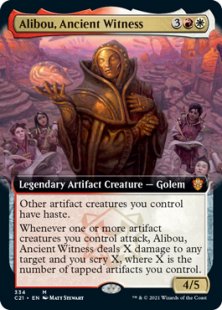 Alibou, Ancient Witness (extended art)