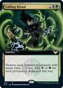 Culling Ritual (foil) (extended art)