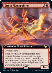Efreet Flamepainter (extended art)