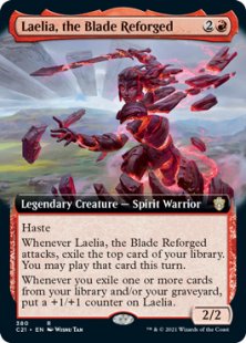 Laelia, the Blade Reforged (extended art)