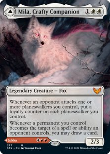 Mila, Crafty Companion (foil) (borderless)