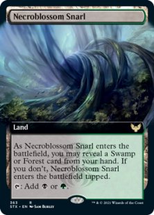 Necroblossom Snarl (foil) (extended art)