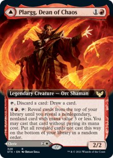 Plargg, Dean of Chaos (extended art)