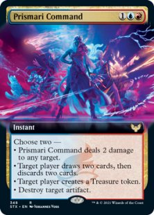 Prismari Command (foil) (extended art)