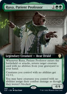 Ruxa, Patient Professor (extended art)