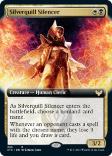 Silverquill Silencer (foil) (extended art)