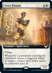 Strict Proctor (foil) (extended art)