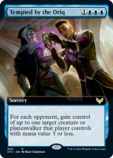 Tempted by the Oriq (foil) (extended art)