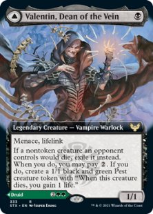 Valentin, Dean of the Vein (foil) (extended art)