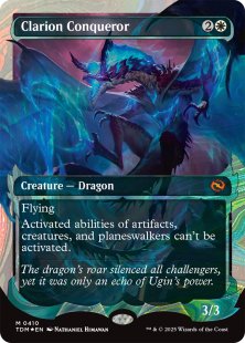 Clarion Conqueror (#410) (halo foil) (showcase)