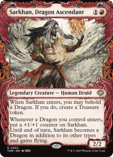 Sarkhan, Dragon Ascendant (#302) (showcase)