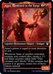 Anax, Hardened in the Forge (foil) (showcase)