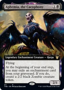Aphemia, the Cacophony (foil) (extended art)