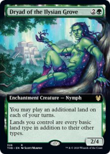Dryad of the Ilysian Grove (extended art)