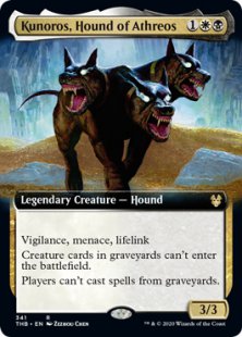 Kunoros, Hound of Athreos (extended art)