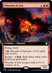 Phoenix of Ash (foil) (extended art)