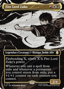 Fire Lord Zuko (#315) (borderless)