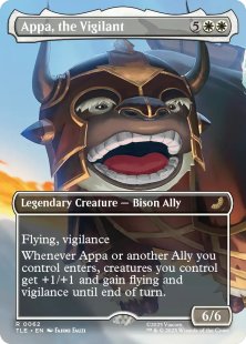 Appa, the Vigilant (foil) (borderless)