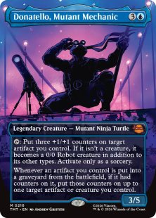 Donatello, Mutant Mechanic (#216) (borderless)