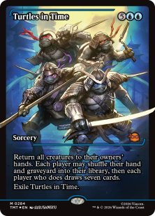 Turtles in Time (#284) (foil) (showcase)