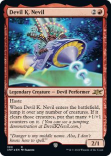 Devil K. Nevil (#390) (galaxy foil)