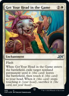 Get Your Head in the Game (#296) (galaxy foil)
