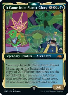 It Came from Planet Glurg (foil) (showcase)
