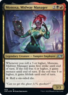 Monoxa, Midway Manager (#459) (galaxy foil)